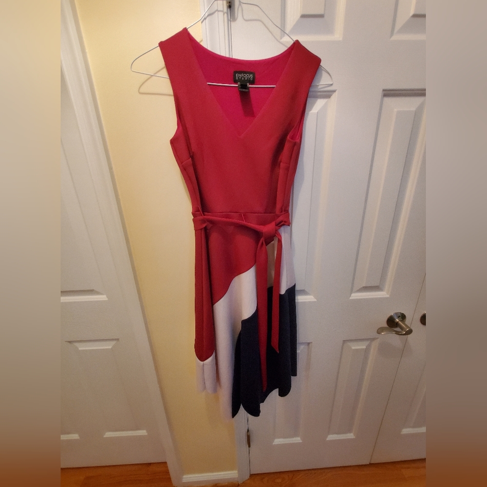 A-line Asymmetric Hem Dress
